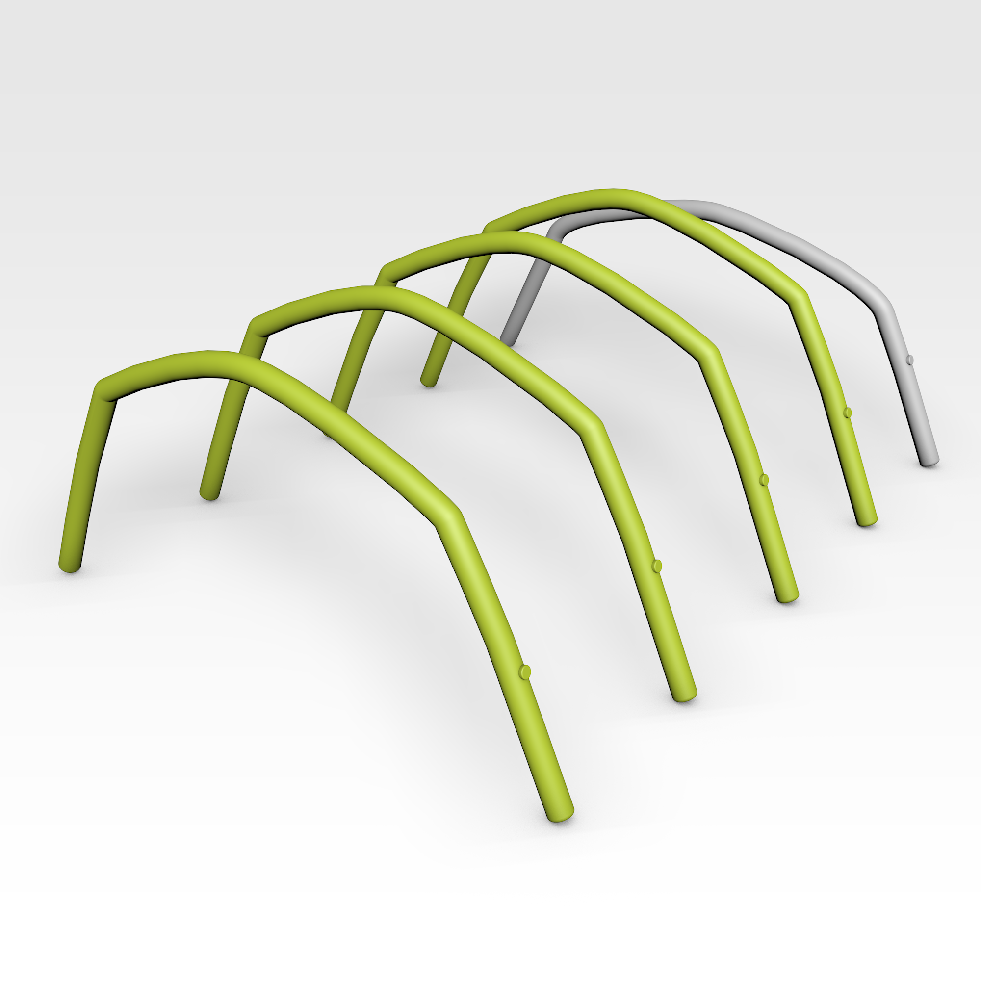 Evo TXL V2 Air Beams (Velcro Attachment)