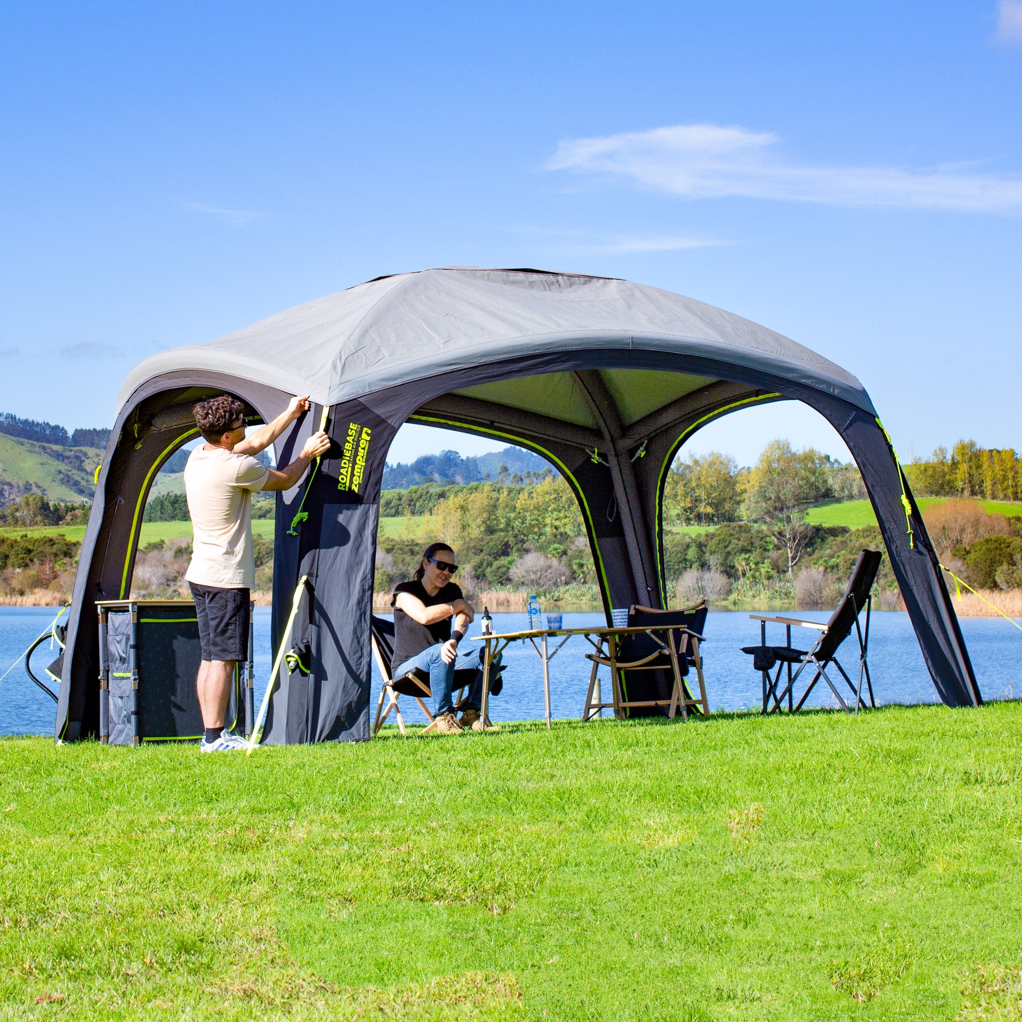 Zempire Roadiebase Heat Shield Cover SIMPLE TO ATTACH