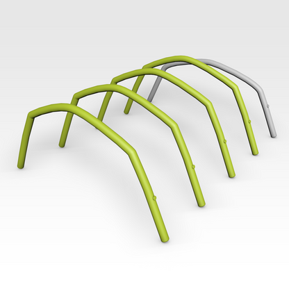 Evo TXL V2 Air Beams (Velcro Attachment)