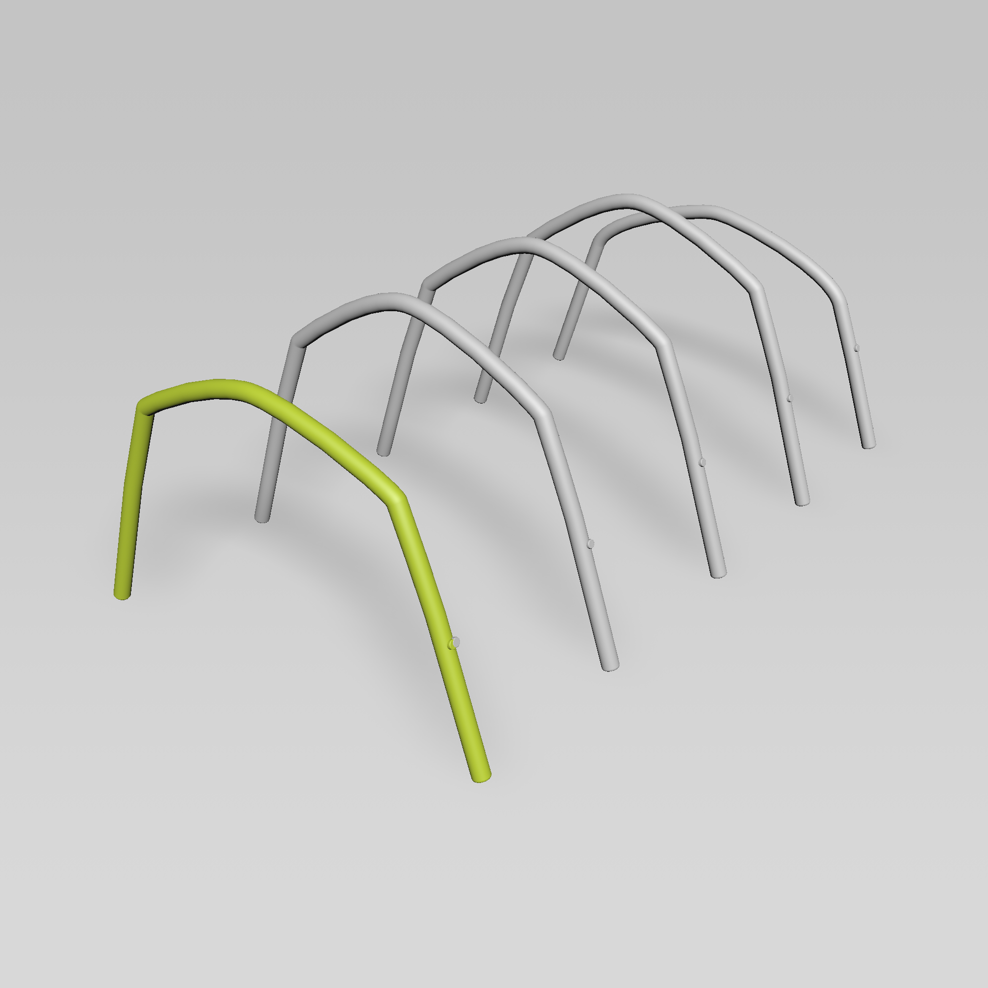 Evo TL V2 Rear Air Beams (Toggle Attachment)