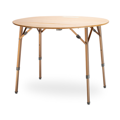 Zempire Kitpac Round V2 Bamboo Camp Table
